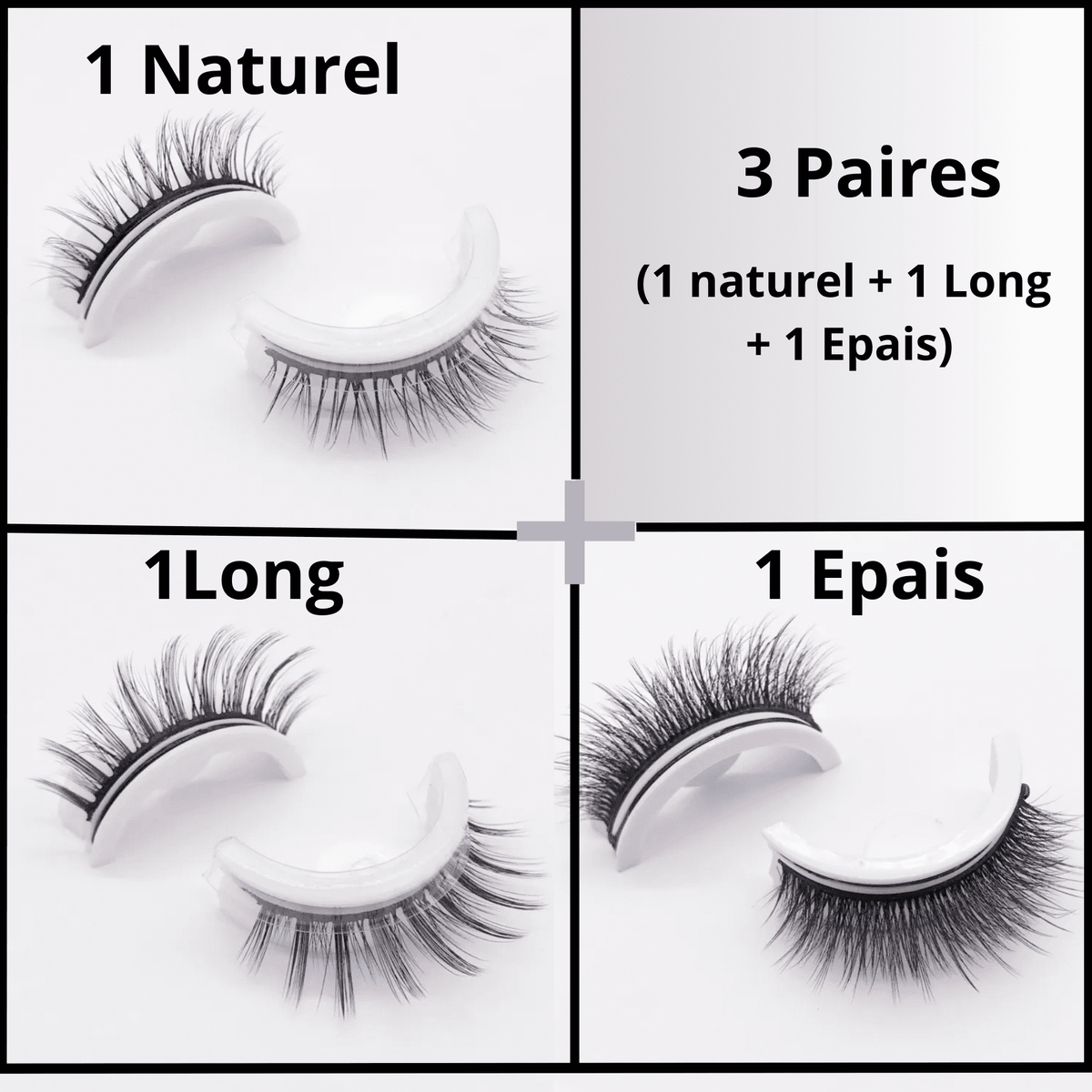 Offre Groupée de Pack de 3 paires au choix